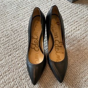 Sam edalman size 6.5 women’s stiletto heels black